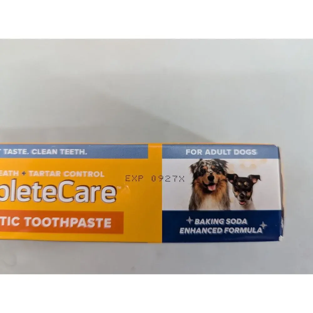 2 Arm & Hammer Complete Care Enzymatic Dog Toothpaste 6.2 oz Exp 9/27 -0125T19